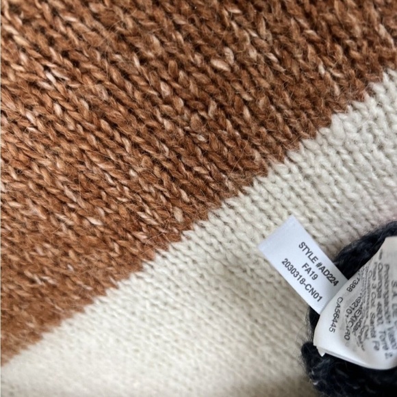 MADEWELL Striped Baxter Sweater Tunic Size XS - Picture 10 of 10